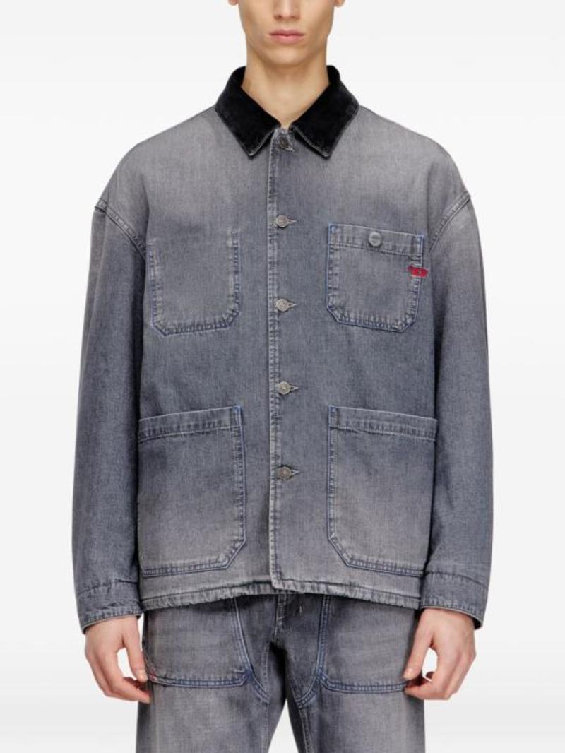 DIESEL Denim Jacket - Gray