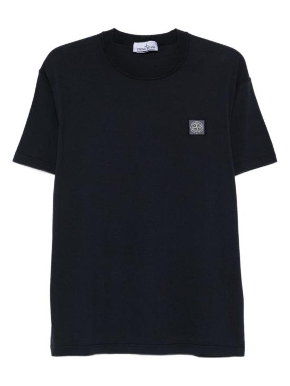 Stone Island T-Shirt - Navy Blue - Image 1 of 4