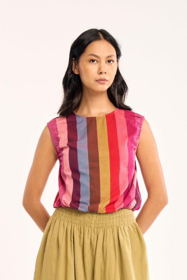 RUJUTA SHETH Field Margo Stripes Top