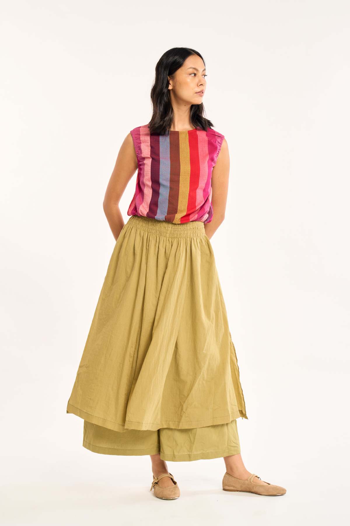 RUJUTA SHETH Field Margo Stripes Top - Image 3 of 6