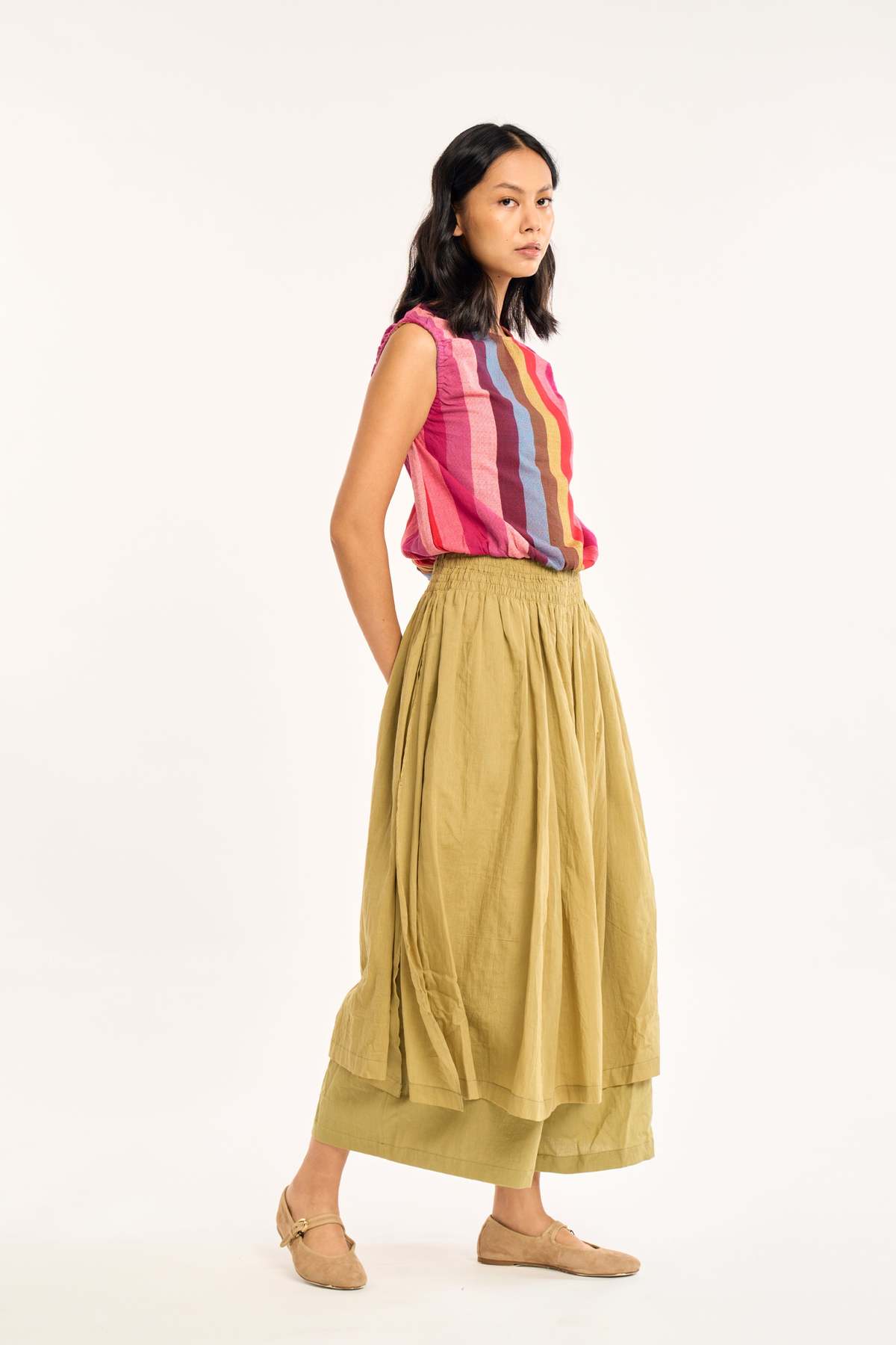 RUJUTA SHETH Field Margo Stripes Top - Image 4 of 6