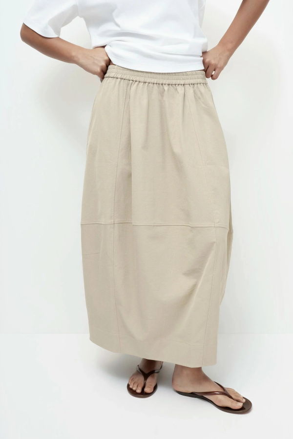 Mijeong Park Balloon Midi Skirt