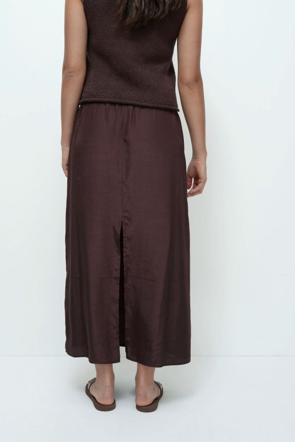 Mijeong Park Drawstring Midi Skirt