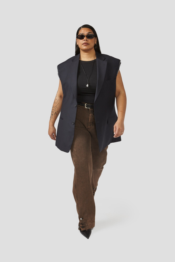 Decade Studio Cuff Jeans - Lousa