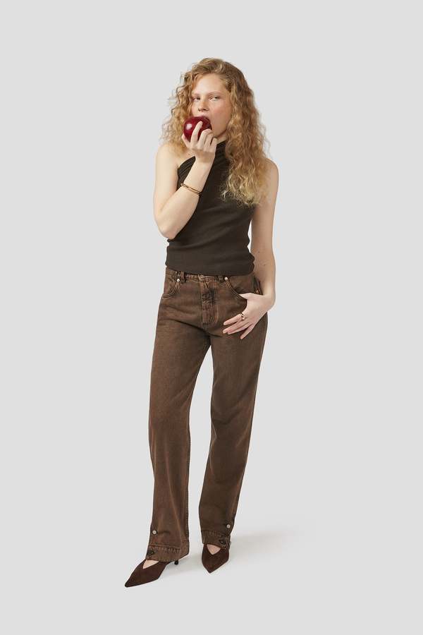 Decade Studio Cuff Jeans - Lousa