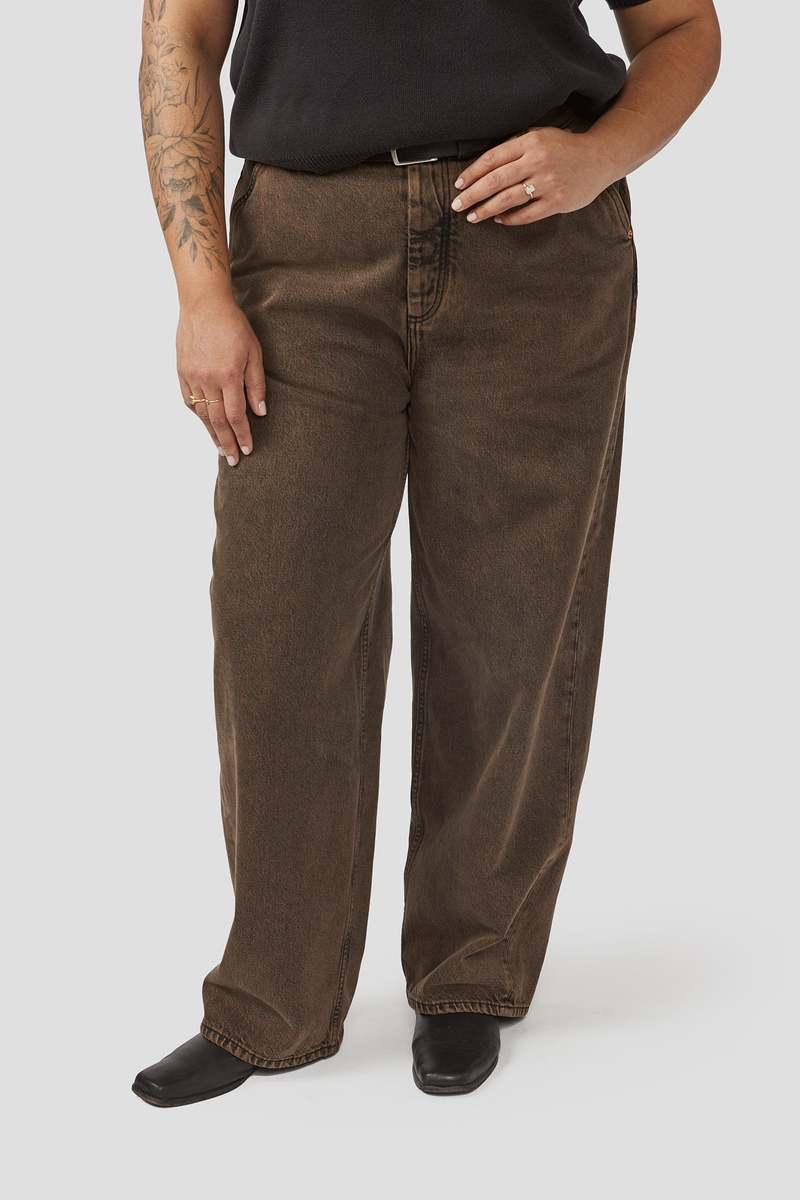 Decade Studio Emi Pants - Lousa