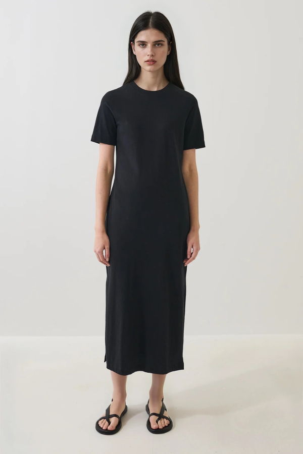 Patrick Assaraf Organic Cotton T-Shirt Dress