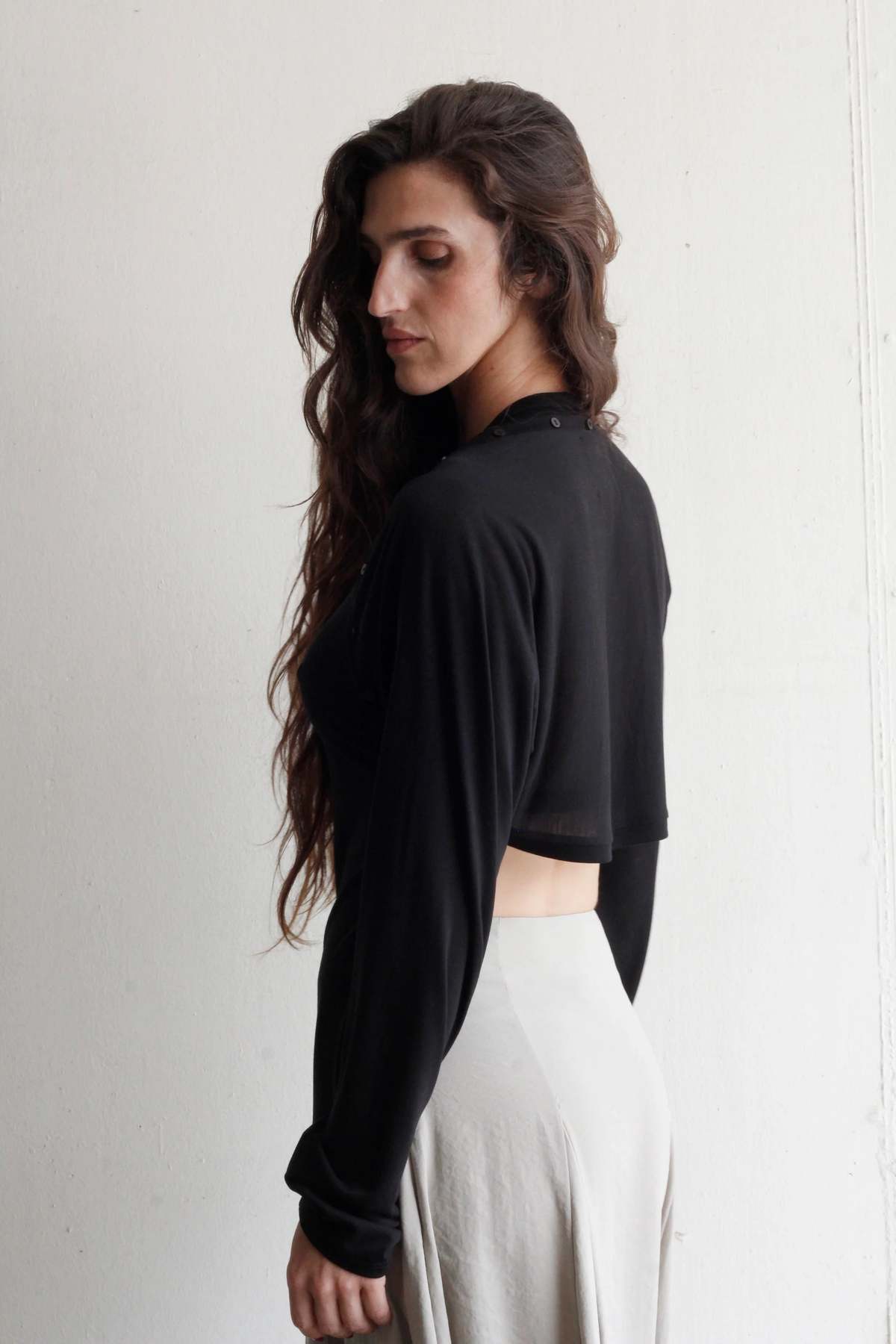 .blacktogrey Martigue Two-in-One Button Top - Image 4 of 4