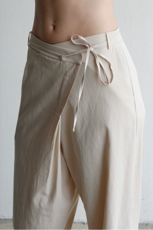 .blacktogrey Nuage Wrap Trousers