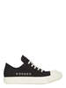 DRKSHDW by Rick Owens Extreme Low Sneakers - Black/Milk - Thumbnail 1