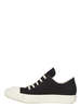 DRKSHDW by Rick Owens Extreme Low Sneakers - Black/Milk - Thumbnail 3