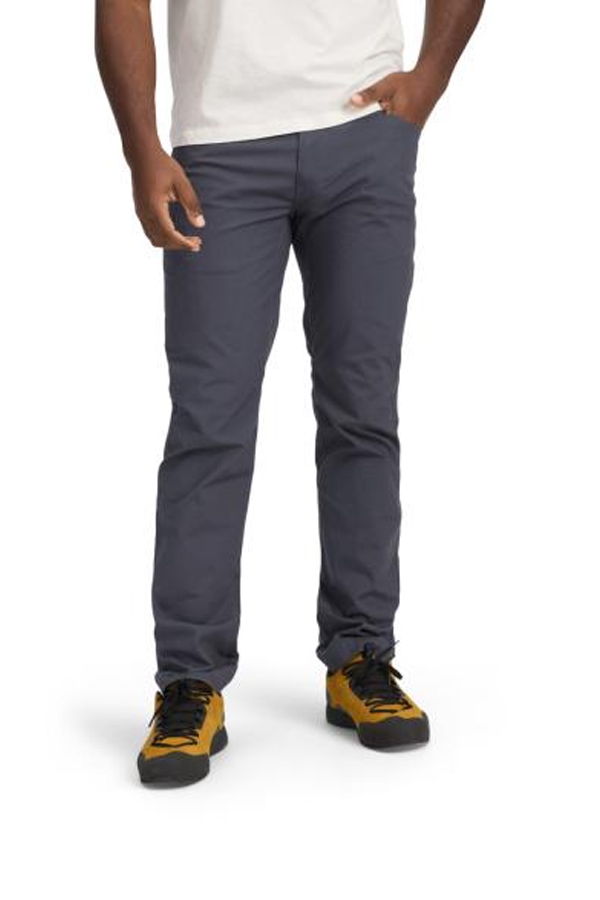 Black Diamond Straight Pants - Charcoal