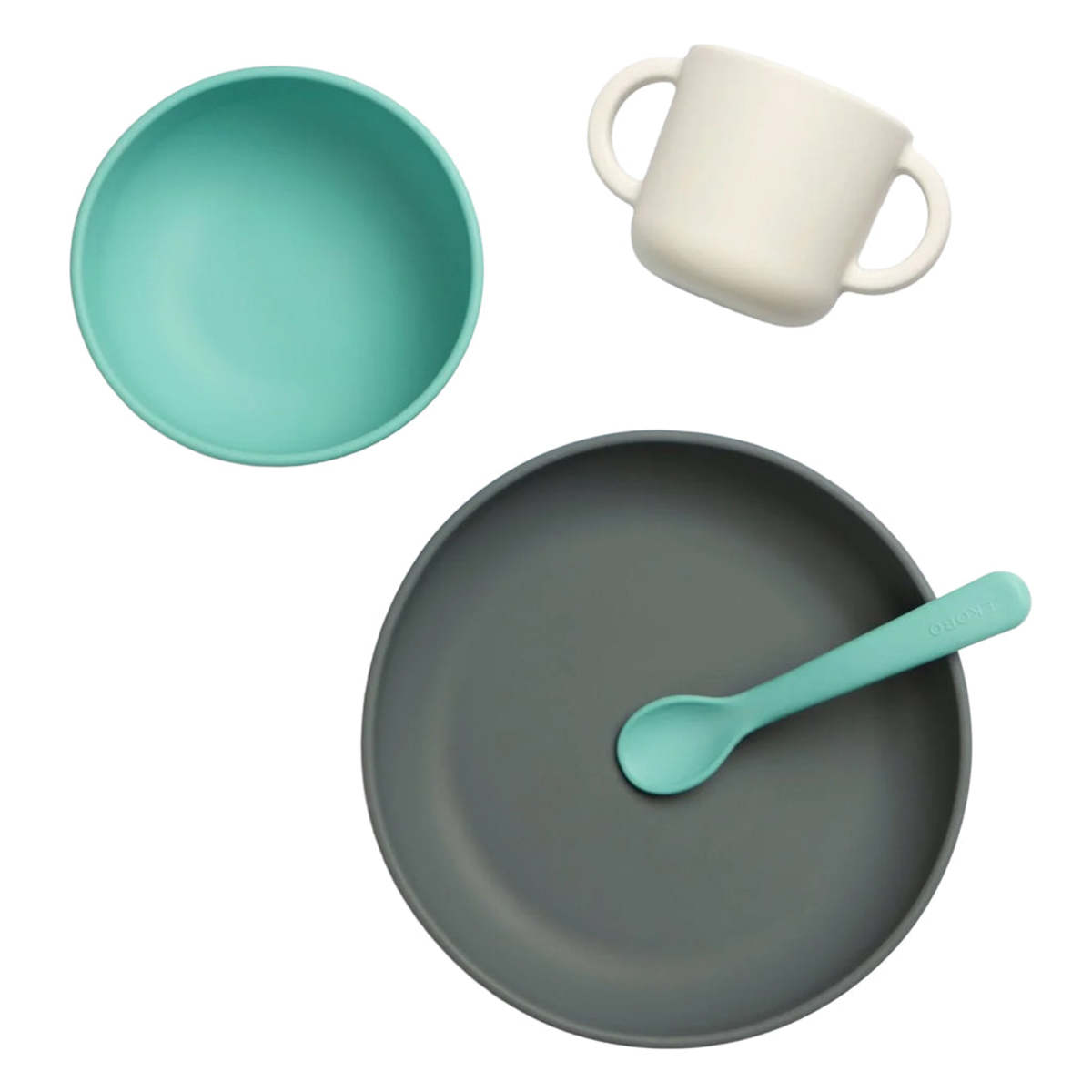 Kids Ekobo Meal Set - Lagoon Green - Image 1 of 6