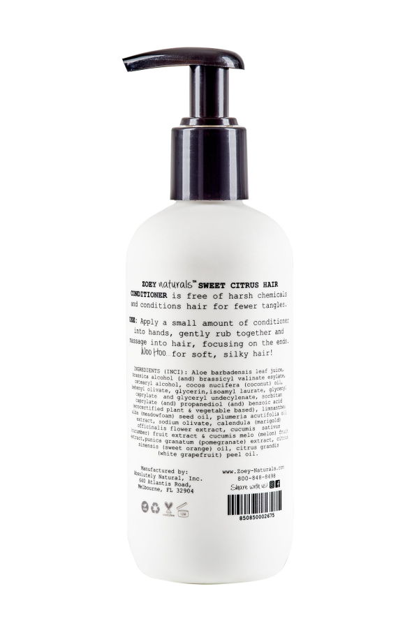 Kids Zoey Naturals Sweet Citrus Hair Conditioner
