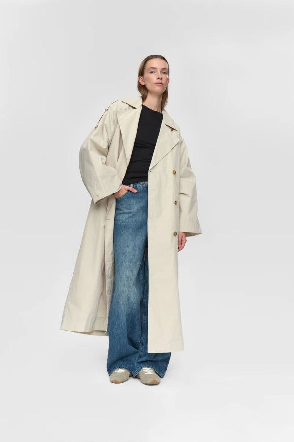 Minimum Disa Trench Coat - Pelican