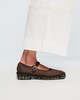 Naguisa Laxe Bicolor Mary Jane Espadrilles - Dark Brown - Thumbnail 1