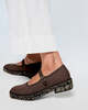 Naguisa Laxe Bicolor Mary Jane Espadrilles - Dark Brown - Thumbnail 3