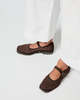 Naguisa Laxe Bicolor Mary Jane Espadrilles - Dark Brown - Thumbnail 5