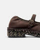 Naguisa Laxe Bicolor Mary Jane Espadrilles - Dark Brown - Thumbnail 6