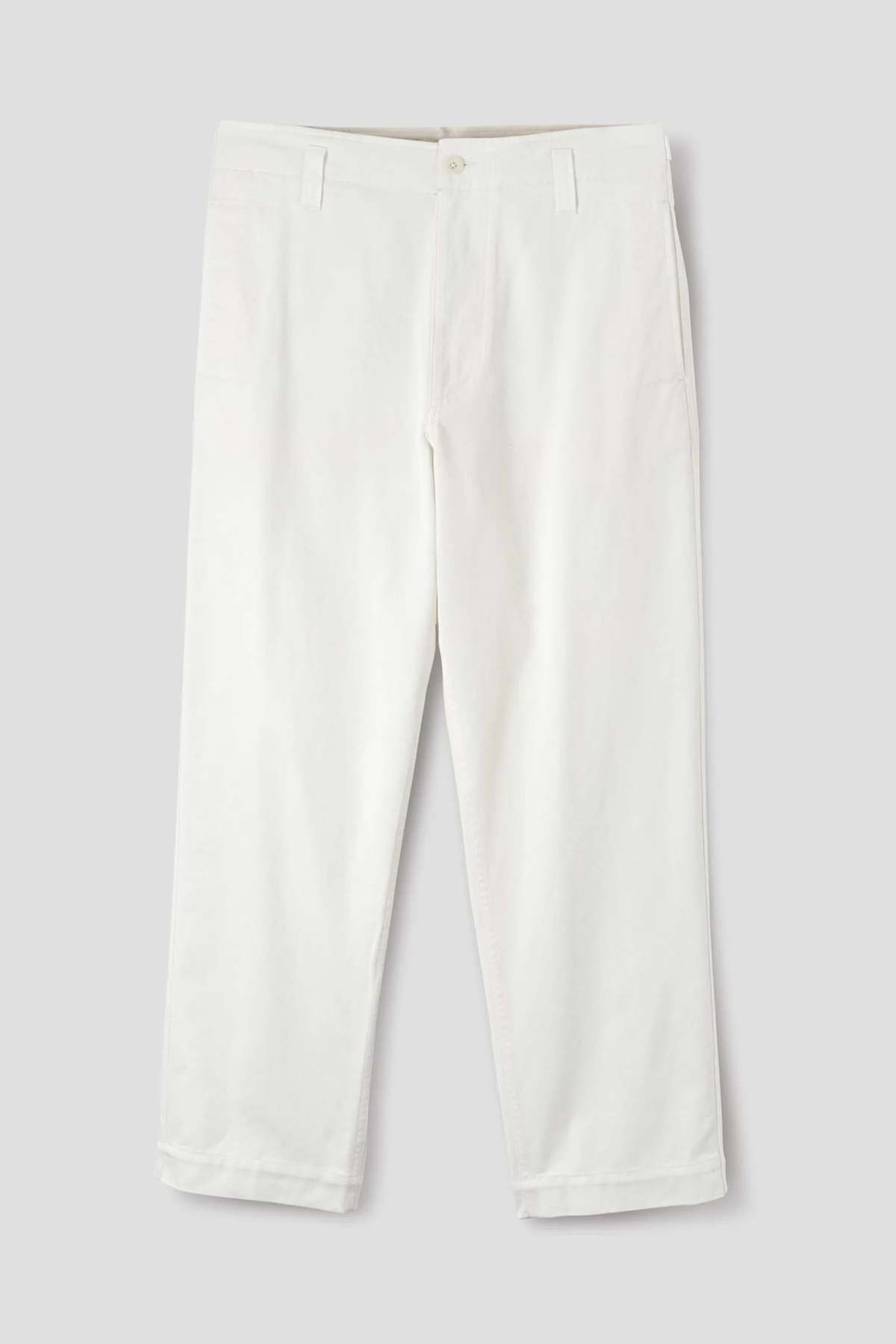 Margaret Howell Naval Trousers Soft Cotton Drill - Image 4 of 5