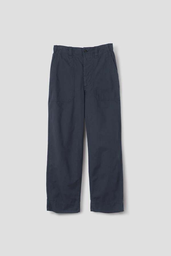 Margaret Howell Patch Pocket Utility Coarse Yarn Cotton Trousers