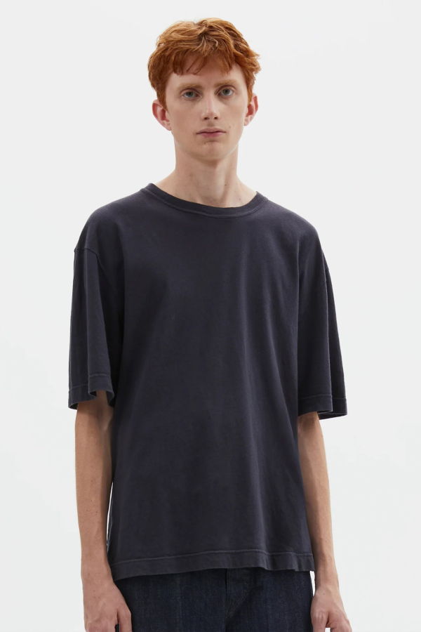 Margaret Howell Simple T-Shirt Organic Cotton Linen Jersey