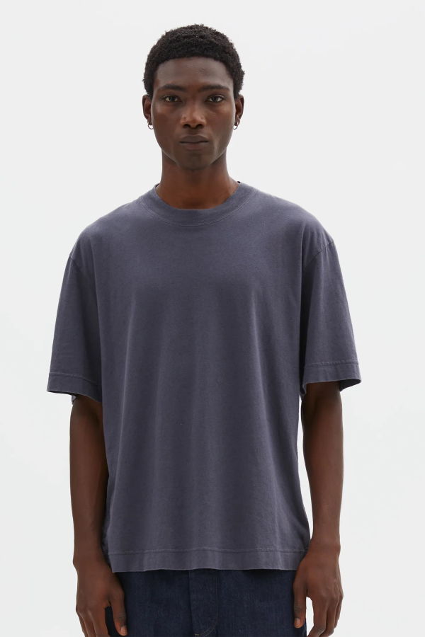Margaret Howell Simple T-Shirt Organic Cotton Linen Jersey