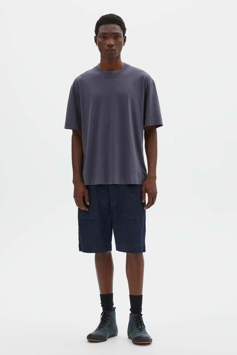 Margaret Howell Simple T-Shirt Organic Cotton Linen Jersey