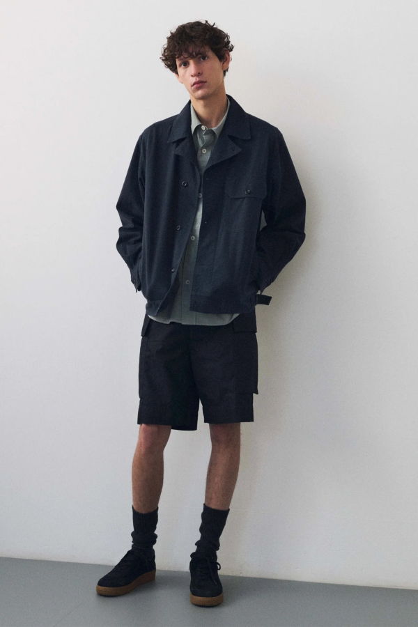 Margaret Howell Utility Jacket Washed Cotton Ripstop