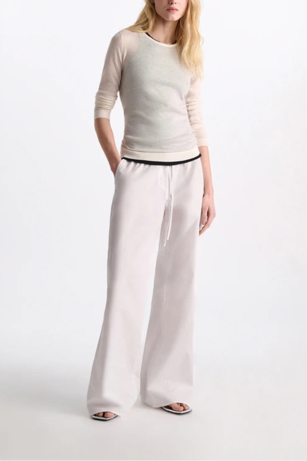 Dorothee Schumacher Poplin Power II Pants - White