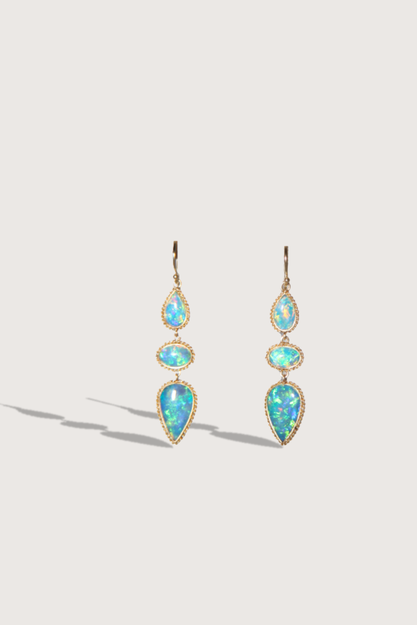 AMALI One of a Kind Crystal Opal Earrings