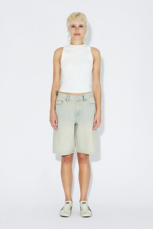 Dr Denim Short Asra Jeans - Drift Light Used