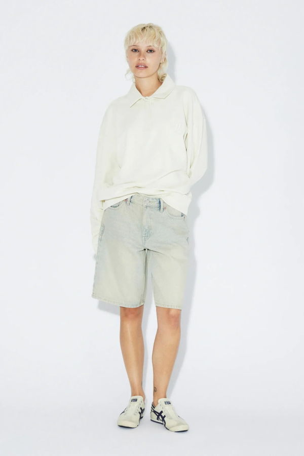 Dr Denim Short Asra Jeans - Drift Light Used