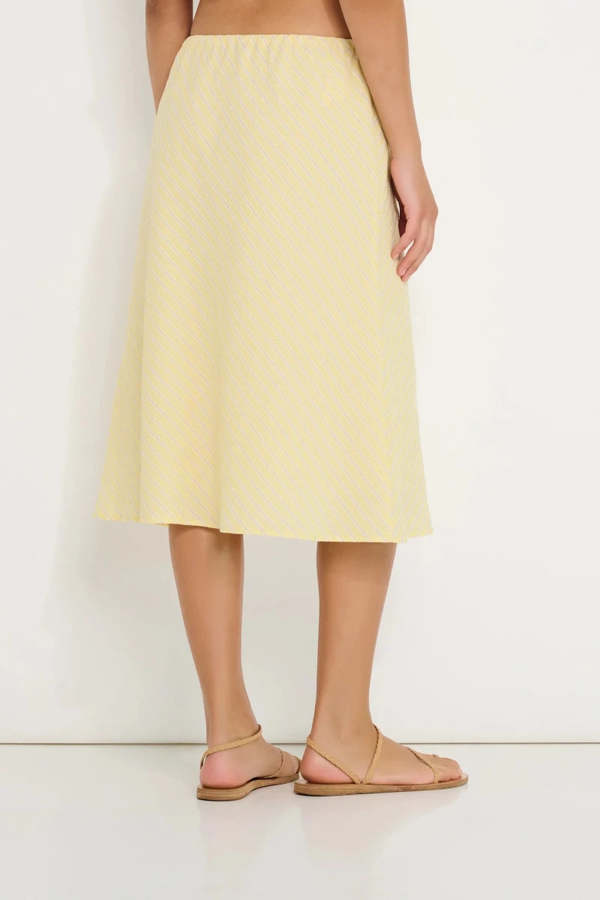 DorsaLi Coastline Bias Skirt