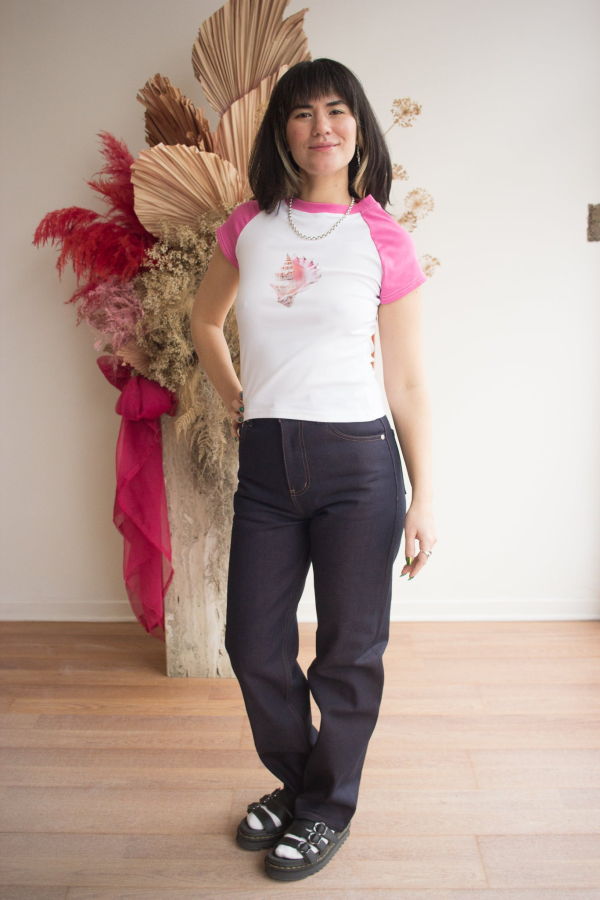 Naked & Famous True Girl Jeans Chocolate Milk Selvedge