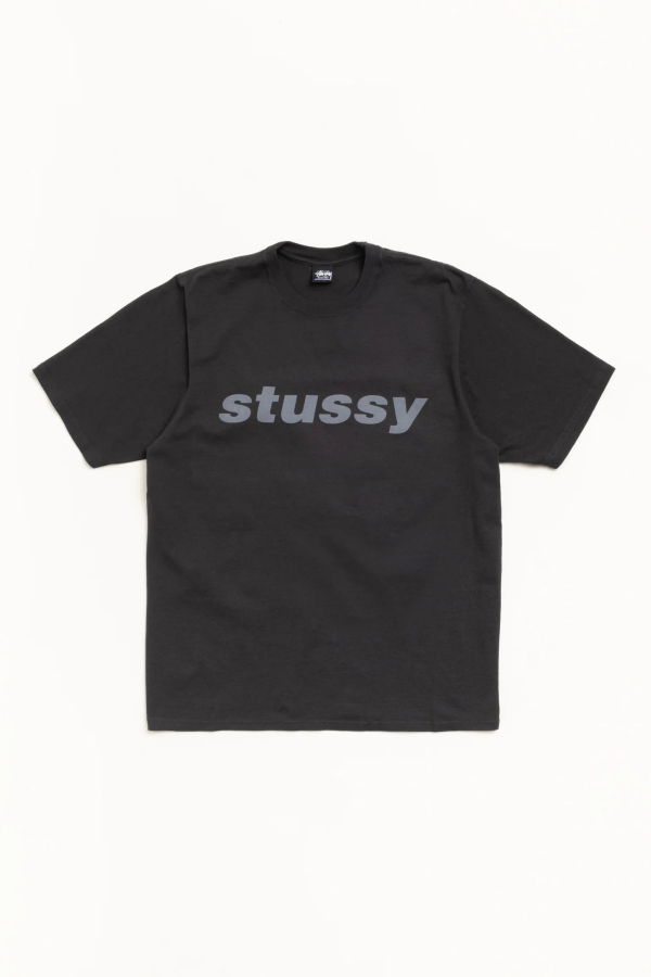 Stussy Shark Pigment Dyed Tee - Black