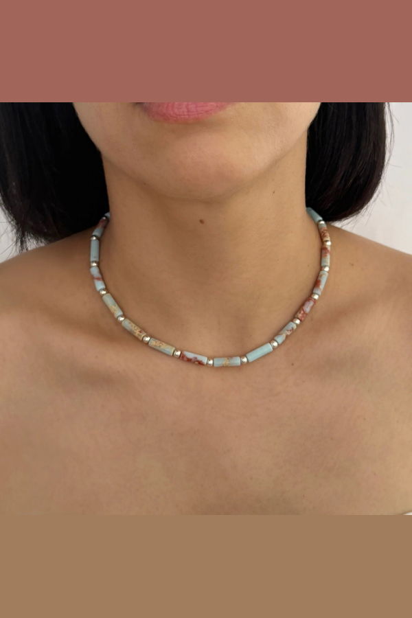 Azzú Ghost Beaded Necklace