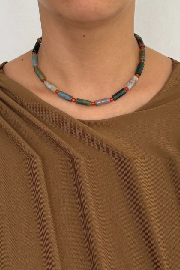 Azzú Pecos Beaded Necklace