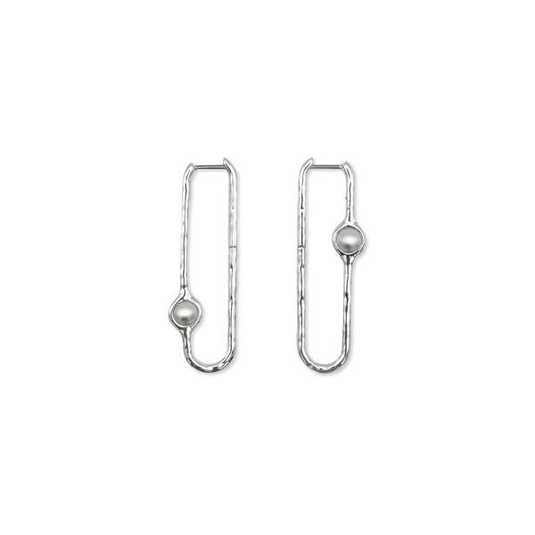 Azz Tularosa Drop Hoops Earrings