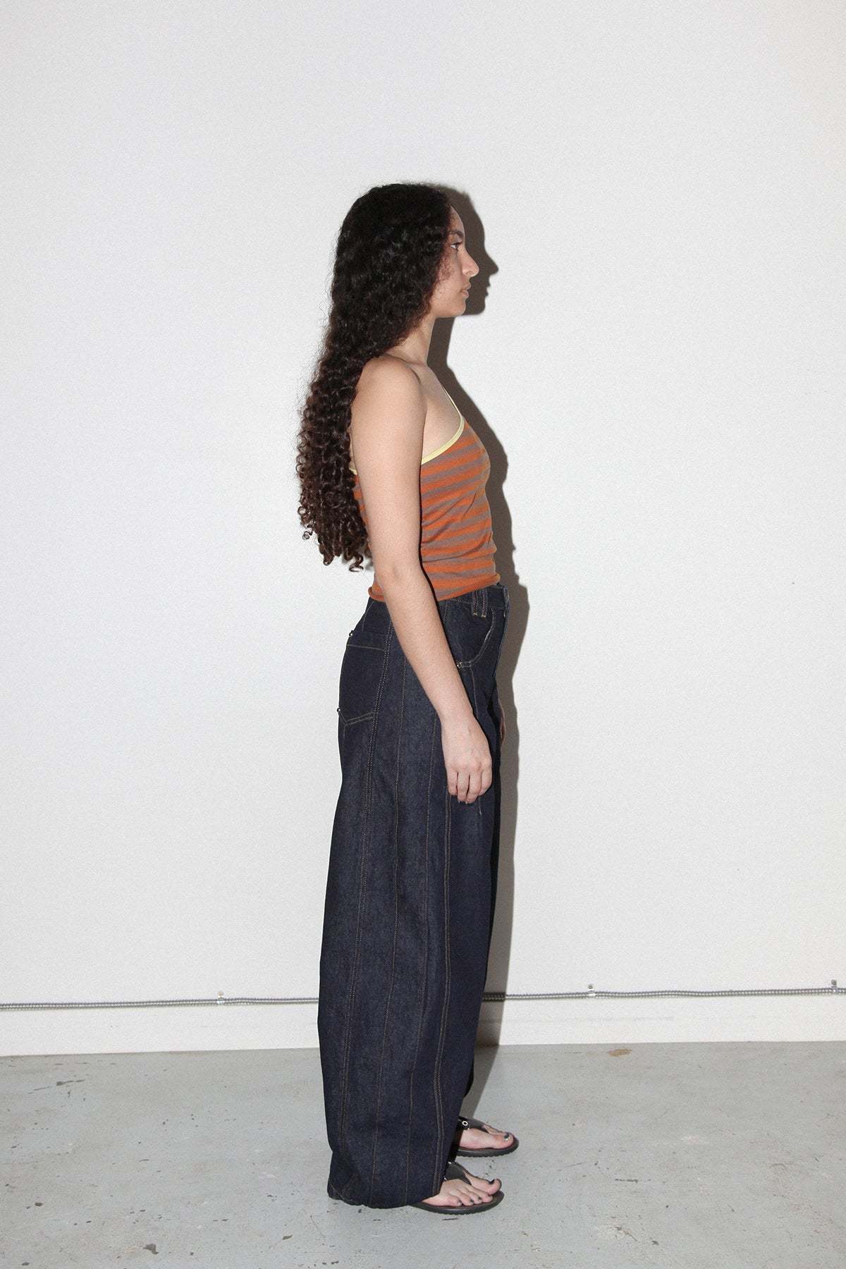 KkCo Dart Denim Jeans - Rinsed Indigo - Image 5 of 6