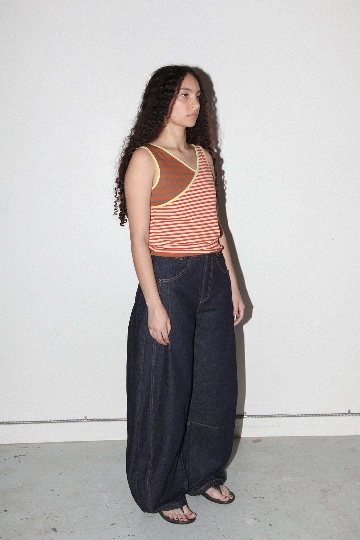 KkCo Layered Loop Tank - Mixed Stripe - Image 3 of 9
