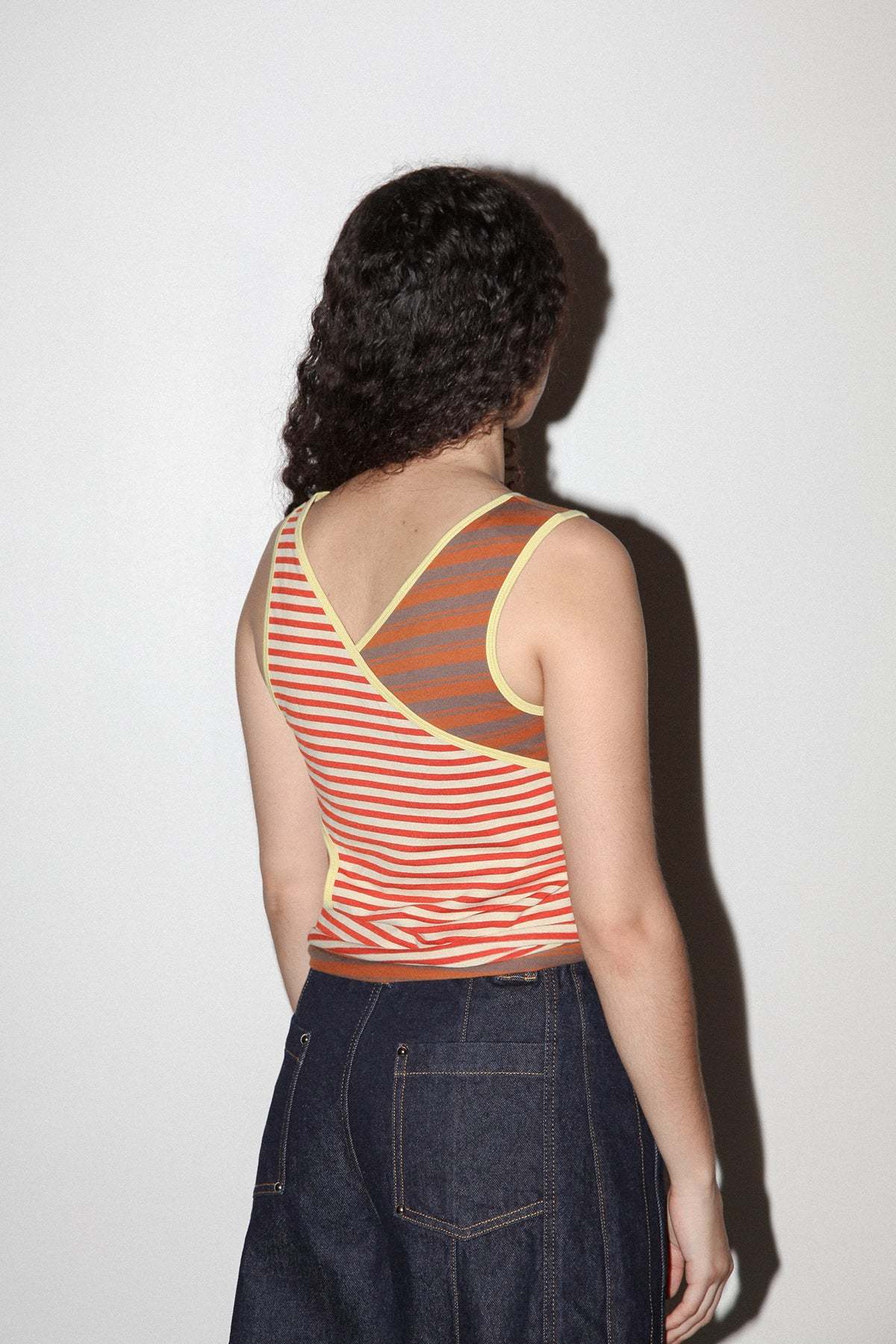 KkCo Layered Loop Tank - Mixed Stripe - Image 5 of 9