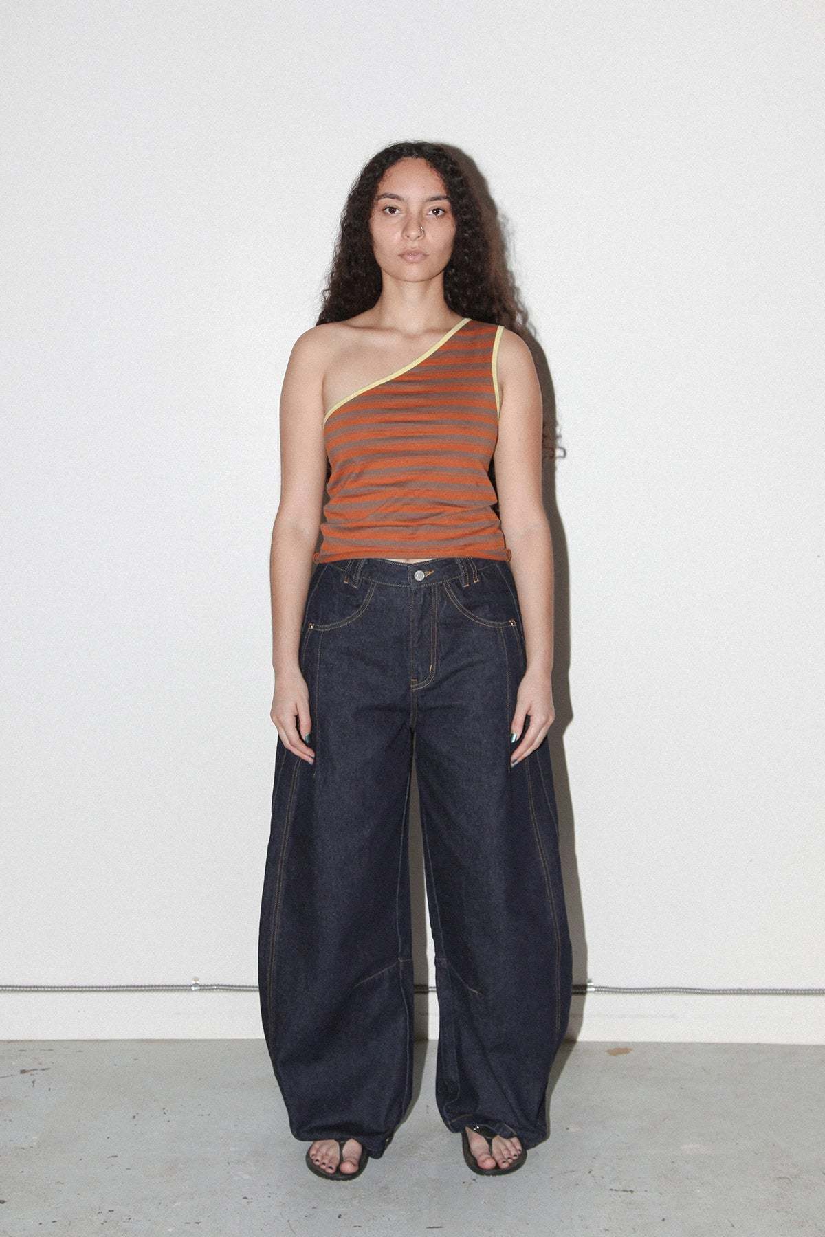 KkCo Layered Loop Tank - Mixed Stripe - Image 8 of 9