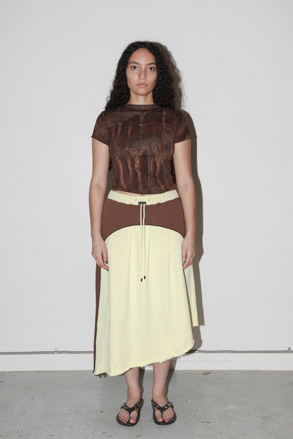 KkCo Organic Pleat Skirt
