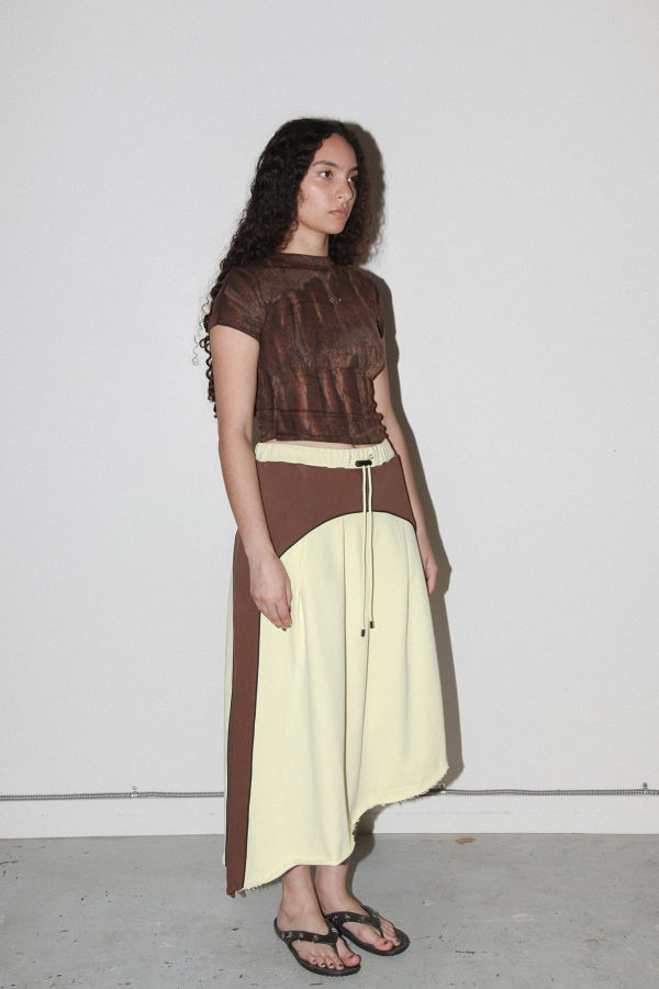 KkCo Organic Pleat Skirt