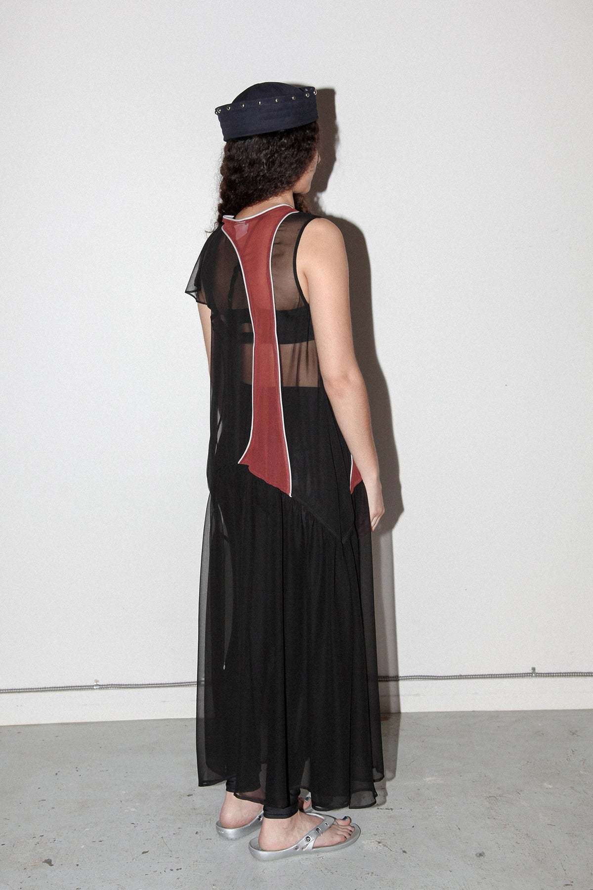 KkCo Silk Current Dress - Onyx - Image 7 of 8