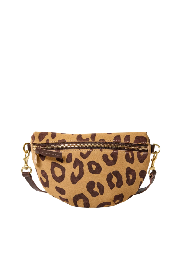 Clare V. Petite Fanny Pablo Cat Suede Fanny Pack