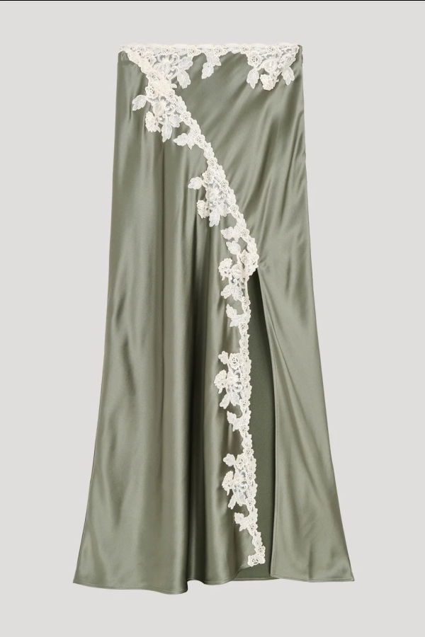 By Malene Birger Erika Maxi Skirt - Green