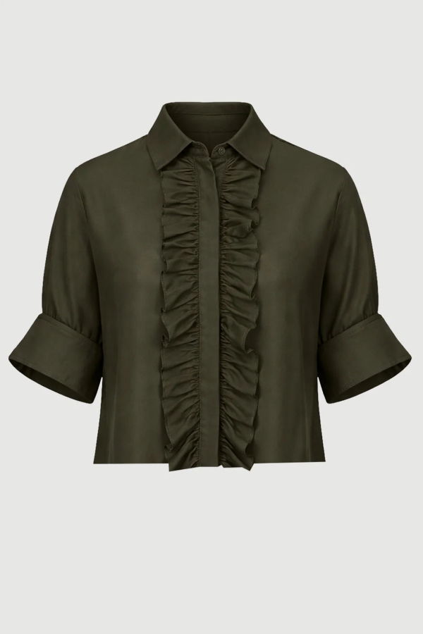 TWP Next Ex with Ruffle Top - Green