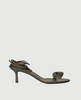 By Malene Birger Paulin Leather Sandals - Green - Thumbnail 1